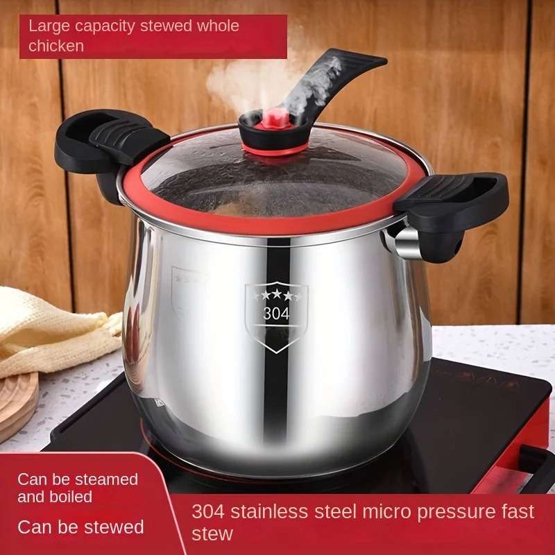 304 Stainless Steel Pressure C - огляд і ціна Home Cooking Fast Foods