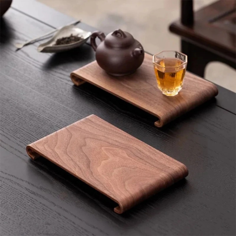 Wooden Coffee Tea Tray Rectang - огляд і ціна Home Cooking Dishes