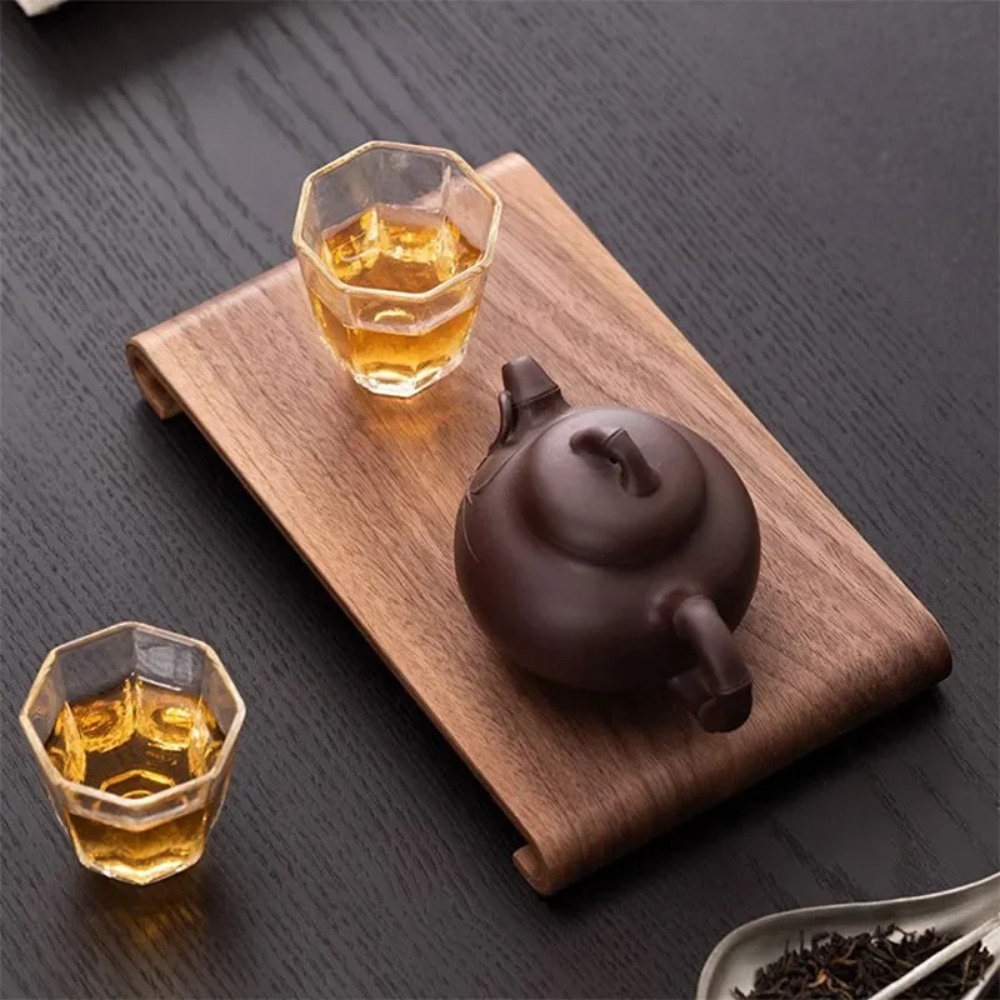 Wooden Coffee Tea Tray Rectang - огляд і ціна Home Cooking Dishes