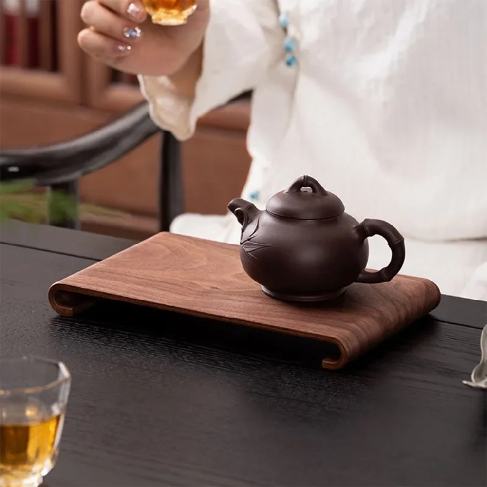 Wooden Coffee Tea Tray Rectang - огляд і ціна Home Cooking Dishes