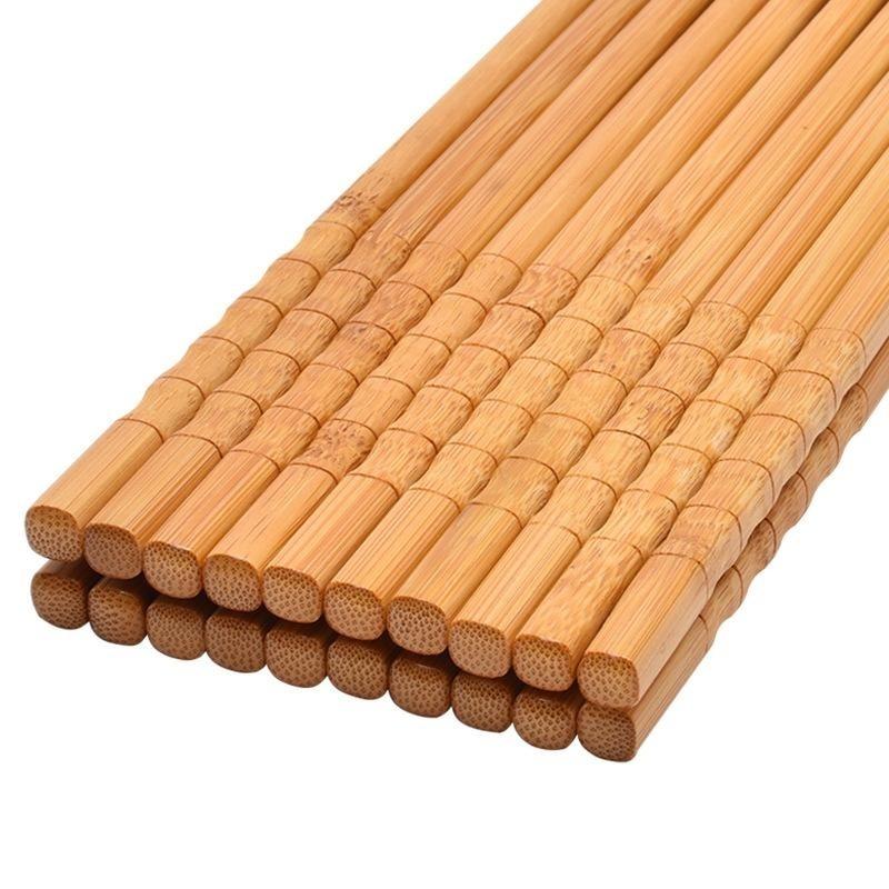 H 1 Pair Natural Bamboo Chopst - огляд і ціна Home Cooking Asian