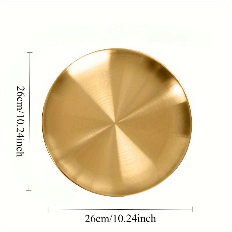 2pcs, Golden Pizza Plates, Sta - огляд і ціна Home Cooking Dishes