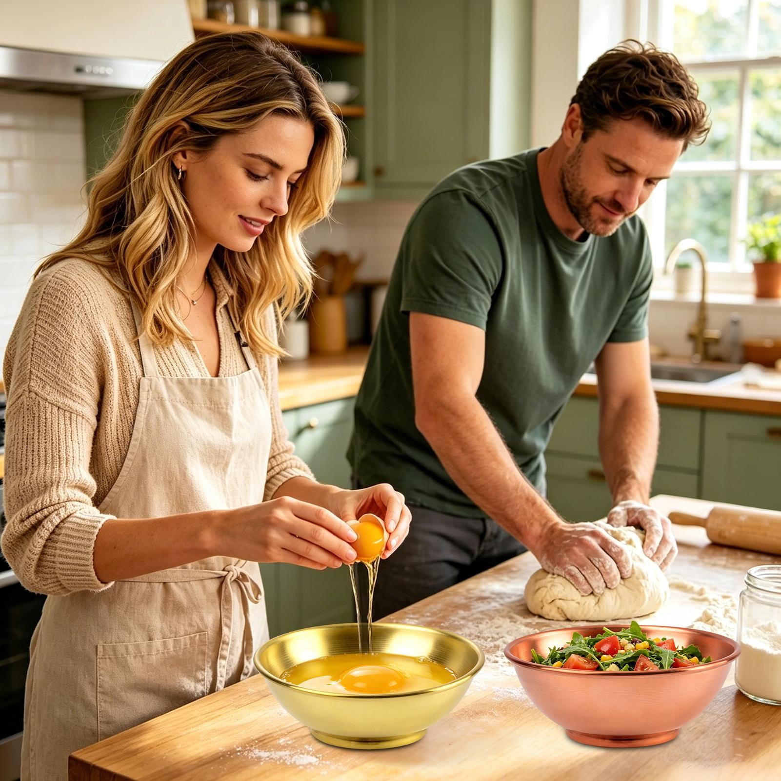 Copper Bowl Large Storage Cont - огляд і ціна Home Cooking Dishes