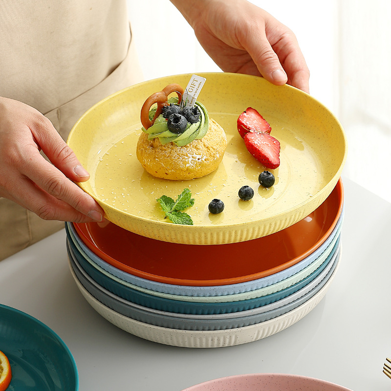23cm Nordic Wheat Straw Dinner - огляд і ціна Home Cooking Dishes